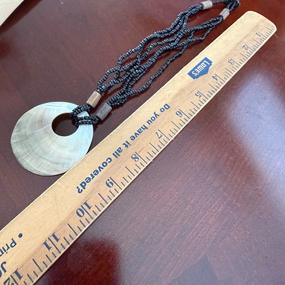 Vintage Seeded Necklace - Picture 2 of 2